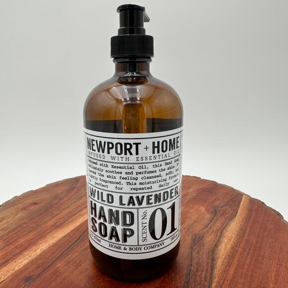 Newport and Home Hand Soap Wild Lavender 16oz - Picture 1 of 4